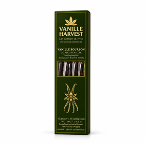 Vanille Harvest Madagascar Bourbon Vanilles de Madagascar 10 gousses 18-21cm Emballées individuellement - Product Image 2