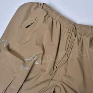 Pantalones de esquí para nieve 2025, snowboard de invierno, OEM personalizado 100%, forro de poliéster de tela alta, cintura elástica térmica, con cremallera duradera - Product Image 3