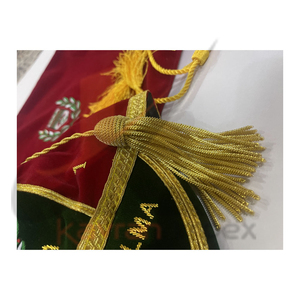 Casquette d'honneur en velours personnalisée imprimée numériquement Sevilla Andres J. Palma III Chapeau académique formel Sérigraphie >62CM Unisexe Quatre - Product Image 5