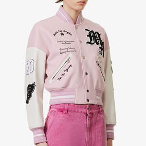 Venta caliente de los hombres Varsity chaqueta Casual Street Wear chaqueta de invierno 2024 de moda personalizada chaquetas de los hombres - Product Image 2