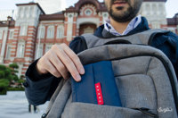 Tapis de prière portable extrêmement léger, imperméable, en forme de mihrab, de poche, TAKVA, la collection classique Pocket Sejadah