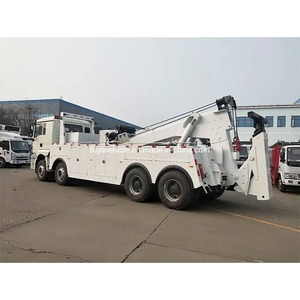 Camión Grúa Shacman de 60 Toneladas, 84 Camiones de Rescate Diésel Nuevos y Usados con Transmisión Manual, Exw desde China - Product Image 1