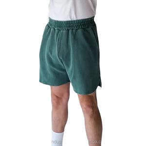 Wholesale <b>Men's</b> High Quality 100% Cotton <b>Baggy</b> Acid Wash Jogger <b>Shorts</b> Custom Logo Casual <b>Shorts</b> - Product Image 2