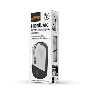Zaino per Bicicletta Sostenibile Hoblak in RPET, Gadget Promozionale - Product Image 2