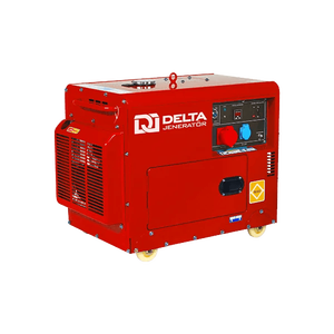 Générateur diesel portable silencieux refroidi par air à démarrage électrique Delta Jen DJ-9000SC 9kVA 50Hz 230V - Product Image 1
