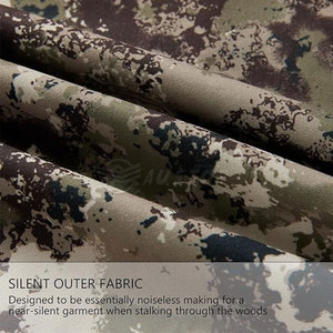 Nouvelle arrivée Chasse Vêtements chauds d'hiver avec logo personnalisé Veste d'extérieur en polyester à imprimé camouflage - Product Image 3
