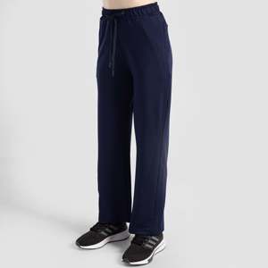 กางเกงยิม Urban Navy ทรงหลวม โอเวอร์ไซส์ ผ้าแคนวาส ระบายอากาศได้ดี ขากว้าง เอวยางยืด สไตล์ลำลอง ทรงตรง ไซส์ XL - Product Image 3
