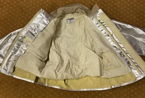 Traje de protección contra incendios de aluminio Traje de fuego de alta temperatura resistente al calor Ropa de seguridad - Product Image 2