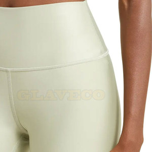 Legging personnalisé de grande taille fabriqué en polyester Legging à taille élastique Legging de style unique pour femmes - Product Image 5