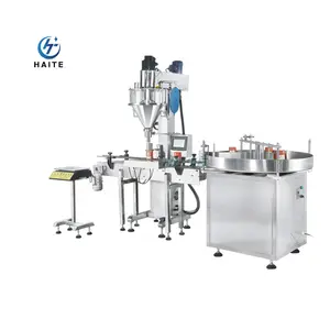 Automatic Auger Dispenser Powder Condiment Salt Sauce Jar Fillling Machine Equipment Business