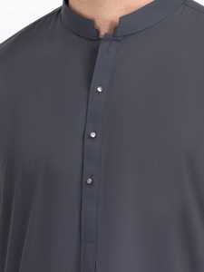 Salwar Kameez pakistanais de qualité supérieure pour hommes, tenue musulmane traditionnelle élégante pour l'Aïd, les mariages, la prière, le bureau - Product Image 3