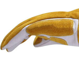 Precio al por mayor de cuero impermeable guantes de conducción diferentes guantes de seguridad para soldar en varios colores - Product Image 3