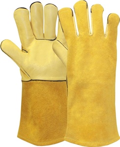 Nouvelle arrivée meilleurs gants de soudage Arrivée Résistance à la chaleur Gants de sécurité raisonnables Résistance à la chaleur personnalisé OEM Service meilleur - Product Image 2