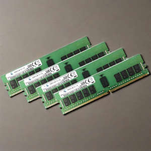 แรมเซิร์ฟเวอร์ 100% ของแท้ ยี่ห้อ M321RAGA0B20-CWK ความจุ 128GB DDR5 PC5-38400R 4Rx4 ECC RDIMM 4800MHZ สำหรับเซิร์ฟเวอร์ AI รองรับ 5G และการเชื่อมต่อ - Product Image 1