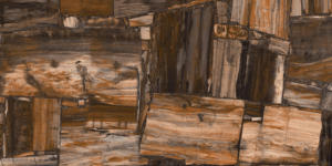 Venta caliente 600x1200mm Cuerpo completo Mármol Aspecto Negro oscuro Brillante Pulido Azulejos de suelo de porcelana esmaltada - Product Image 5