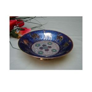 Tazón para Servir Ensaladas con Diseño Decorativo Grabado a Mano, para el Hogar, Hoteles y Restaurantes, con Motivos de Dátiles y Chocolate - Product Image 2