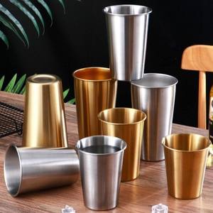 Logo personnalisé gobelet à bière en métal à paroi unique incassable en cuivre pur tasse meilleure vente articles de bar - Product Image 2