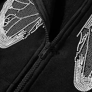 Nouvel arrivage de sweats à capuche avec strass pour hommes sweats à capuche avec strass pour hommes pour adultes - Product Image 5
