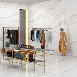 2025 1600*3200, losas de azulejos pulidos de porcelana con patrón moderno, azulejos de suelo para baño, comedor, oficina, azulejos para sala de estar - Product Image 1