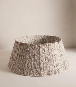 Falda para Árbol de Navidad de Jacinto de Agua Más Vendida, Falda de Árbol de Navidad Tejida Personalizada de Pasto Marino para Soporte de Árbol de Navidad por KingCraftViet - Product Image 3