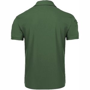 T-shirts de polo de sport vierges en polyester 100% à séchage rapide personnalisés pour hommes de haute qualité - Product Image 3