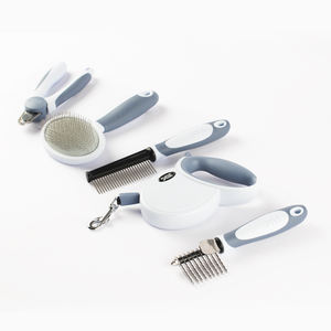 पालतू जानवर सौंदर्य उपकरण सेट, पालतू सौंदर्य किट कुत्तों और बिल्लियों के लिए, पालतू जानवर कंघी और नाखून काटने की कैंची सौंदर्य सेट - Product Image 5