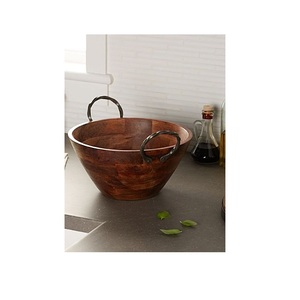 Bols de service en bois de qualité supérieure écologiques Technique personnalisée pour une table élégante et une fête - Product Image 6