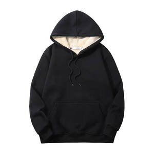 <b>Men's</b> Sherpa Lined Hoodie Jacket Winter Warm Heavy Weight <b>Zip</b> <b>up</b> Hooded Sweatshirt Thick Fleece Coats Pullover Hoodies - Product Image 5