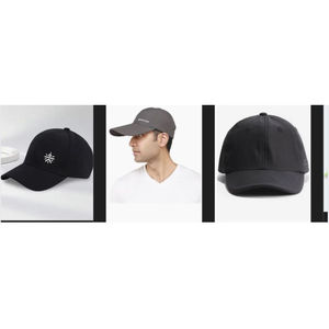 Casquette de baseball 6 panneaux avec logo broderie personnalisée professionnelle pour hommes vente en gros de haute qualité - Product Image 1