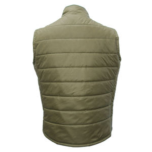 OEM léger hommes compressible isolé doudoune gilet chaud hiver décontracté sans manches vêtements d'extérieur golf course respirant polyester - Product Image 2