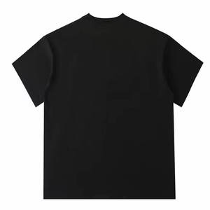 T-shirt d'été surdimensionné 100% coton pour homme Logo personnalisé lourd 3D pour la conception d'impression bouffante Vente en gros Polyester/coton tricoté - Product Image 6