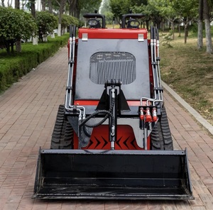Bon marché Prix Nouveau Hightop Skid Steer Loader Hydraulique Chargeurs frontaux EPA Euro5 HT380 Crawler Skid Steer Loader à vendre - Product Image 6
