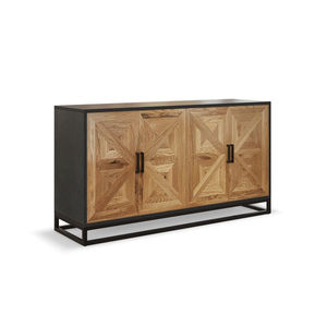 Armoire moderne Meuble Antique de luxe en bois de manguier massif Armoire de cuisine pour cuisine Salon de luxe - Product Image 1