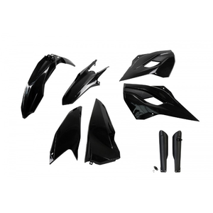Kit de plástico completo negro para accesorios de motocicleta Husqvarna TX 250 2016-2016 - Product Image 1