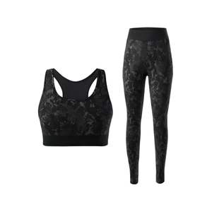 Custom Wholesale Sublimation Printed Yoga Set Womens 2 Piece Sports Bra & <b>Leggings</b> Fitness Gym & Casual Activewear - Product Image 5