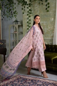Costumes de pelouse pour femmes/robe d'été vêtements pour femmes/robe pour femmes pakistanaises Salwar Kameez dernière collection de vêtements Desi - Product Image 5