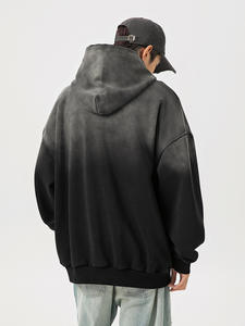 Sweat-shirts à capuche de style ninja en coton épais personnalisés avec masque, sweats-shirts surdimensionnés lourds pour hommes avec masque - Product Image 3