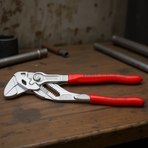 ประแจเคลือบโครเมียมแบบเครื่องมือเดียวของไนเพ็กซ์พร้อมด้ามจับเคลือบพลาสติก ขากรรไกรจับแบบแคบพิเศษ - Product Image 3