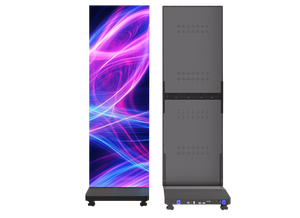 Portable Digital LED Poster Foldable Indoor LED Display WiFi USB <b>Controlled</b> <b>Standing</b> Poster Screen - Product Image 1