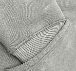 Venta al por mayor por encargo Color personalizado OEM Sudadera con capucha de lavado ácido Vintage mejor calidad lavado ácido Sudadera con capucha - Product Image 5