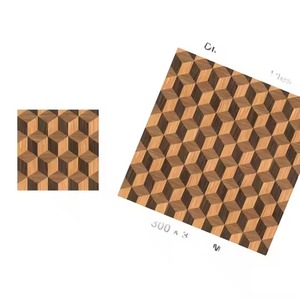 Carreaux de sol en céramique rustique 30x30 modernes de marque Vistaar finition mate avec design numérique brillant disponible en différentes tailles - Product Image 1