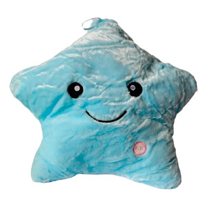 Soft Baby <b>Star</b> Plush Pillow <b>Cushion</b> with LED Light - Assorted Colors - Product Image 1