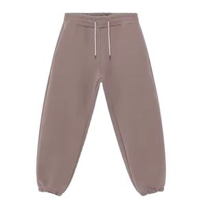 Vente en gros d'ensemble de pulls et survêtements stylés pour hommes Survêtements de jogging à épaules tombantes 2 pièces en coton épais pour hommes - Product Image 3