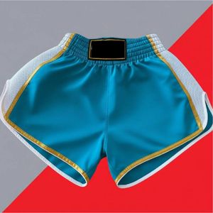 Shorts de combat Muay Thai pour hommes, respirants, pour l'entraînement de boxe et de kickboxing - Product Image 1