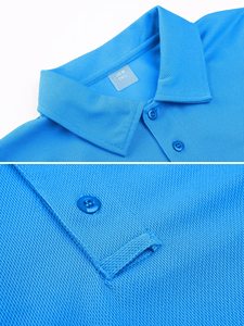 Chemise polo pour homme en gros, à séchage rapide, manches courtes, performance, polo de golf - Product Image 2