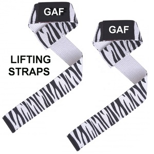 GAF New Arrival High Grade Heavy Duty Cotton Makes Fitness Gym Accessories Lifting Wrist Wraps Weightlifting <b>Straps</b> Gym Gloves - Product Image 4