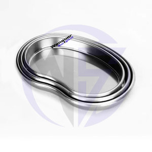 L'ensemble d'instruments médicaux creux comprend des plats pour les reins, des plateaux chirurgicaux, des gallipots et des bols, un kit réutilisable en acier inoxydable - Product Image 3