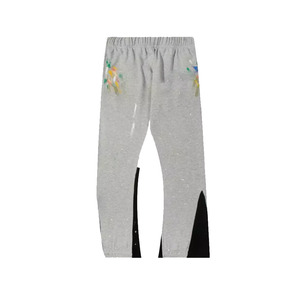 Style classique pour hommes décontracté Dot imprimé pantalon couleur unie Slim Fit Cool sentiment protection solaire doux pantalons pour hommes - Product Image 1