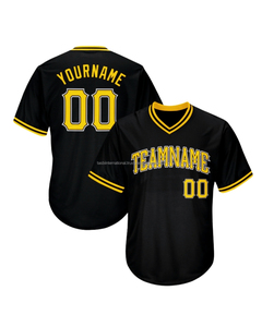 Maillots de baseball et de softball en polyester imprimé numérique, 100% polyester, maillots de baseball cousus de qualité supérieure, prêts à être expédiés - Product Image 3