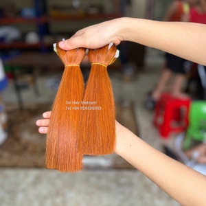 Produits capillaires les plus vendus Paquets de cheveux bruts vietnamiens Os lisse droit avec fermeture frontale pour perruques Cheveux humains Lace Front - Product Image 1